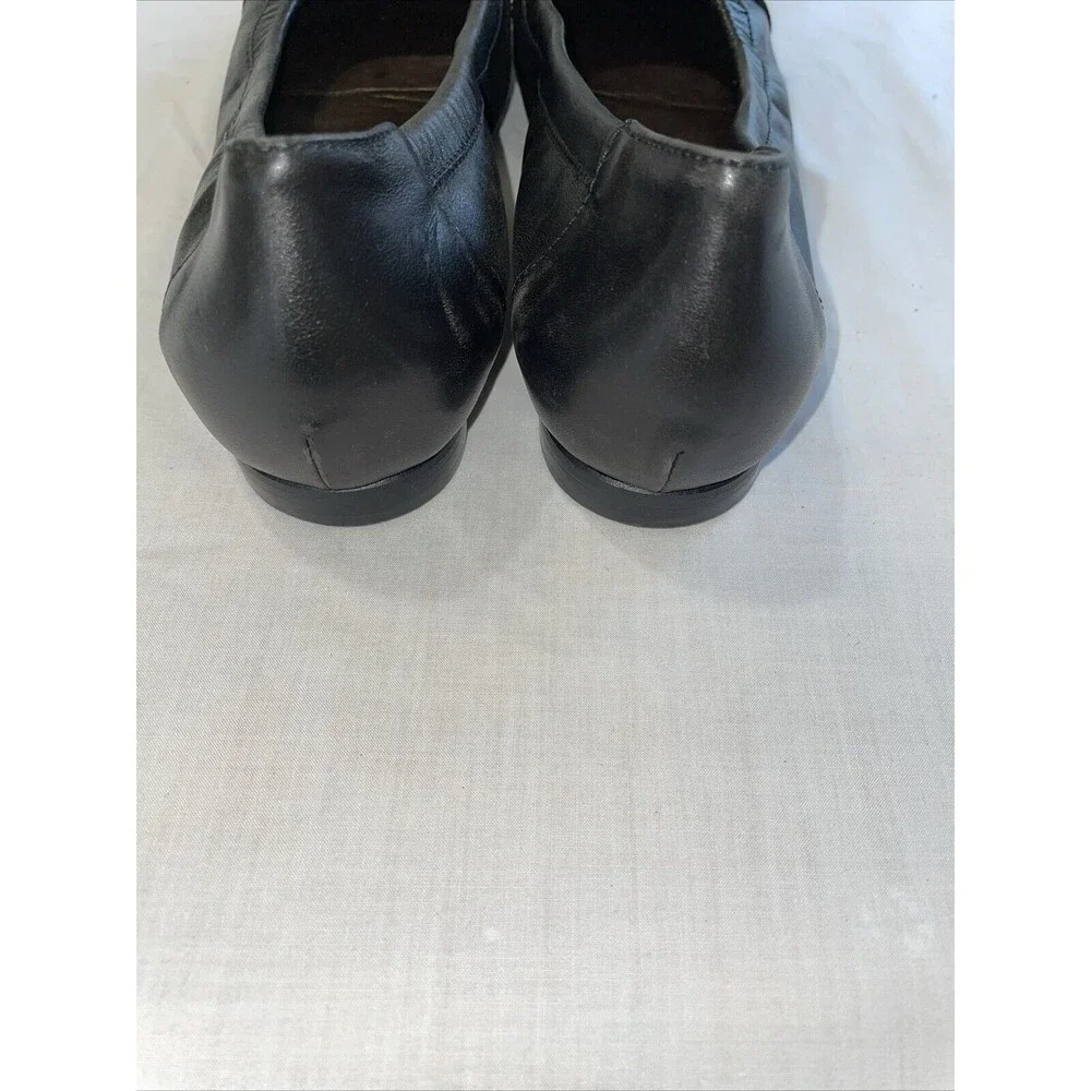 Attilio Giusti Leombruni Women’s Ballet Slippers Size 39.5 U.S. 8.5 M Black Lthr